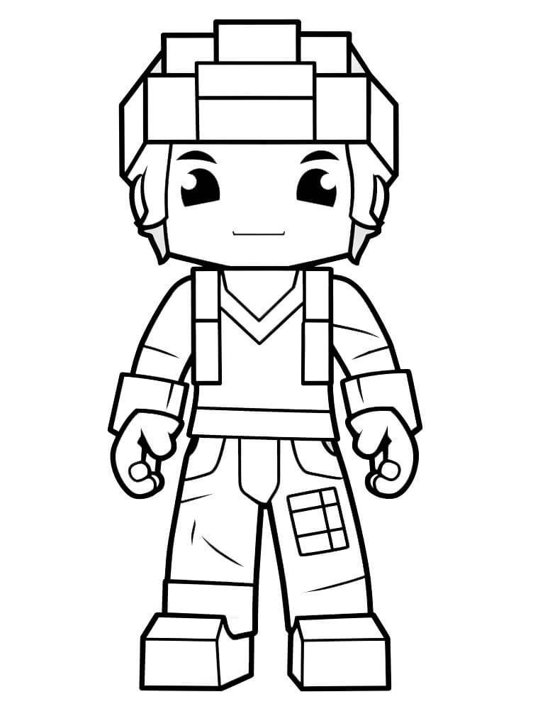 Roblox Gratis ausmalbilder