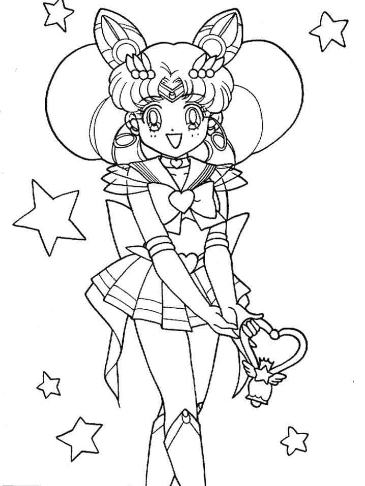 Sailor Moon Charaktere ausmalbilder