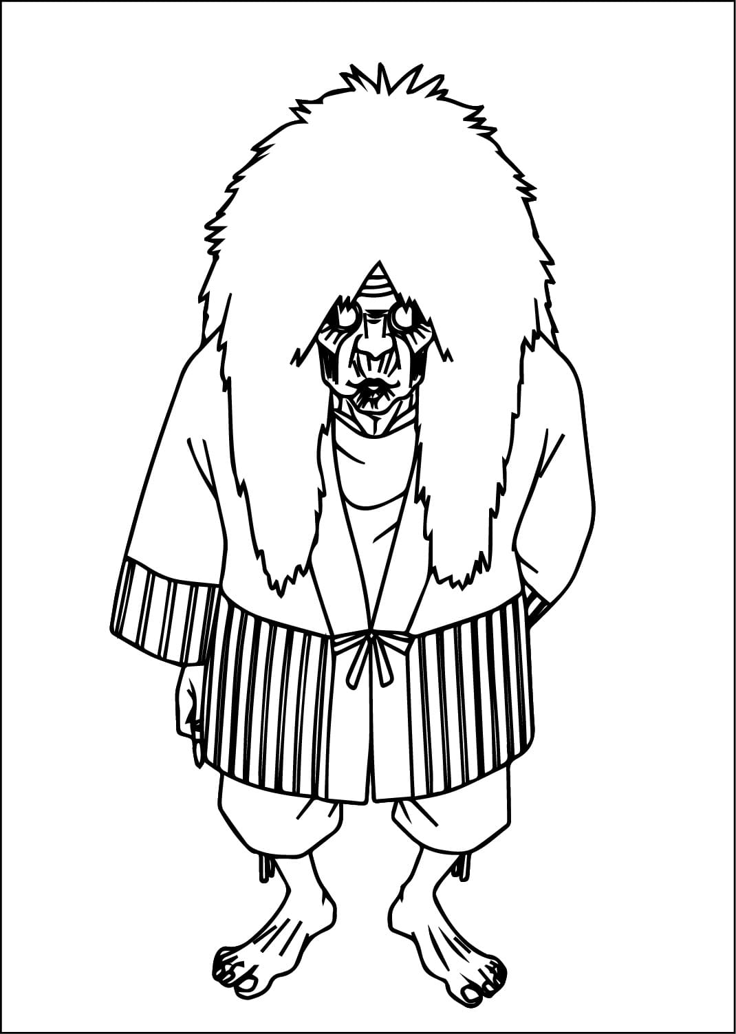 Schönes Dandadan ausmalbilder