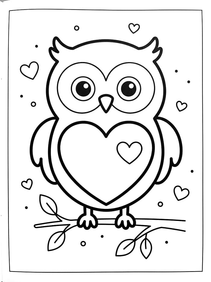 Schönes Valentinstag ausmalbilder