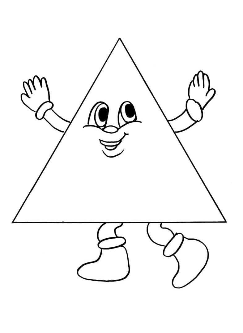 SchulGeometrische Formen ausmalbilder