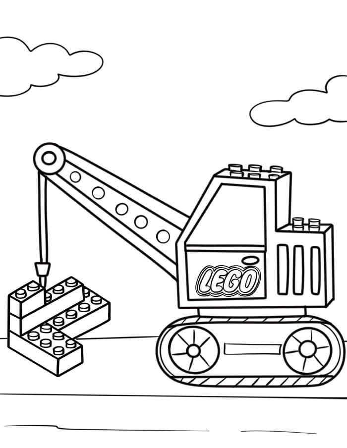 Sehr Süße Lego ausmalbilder