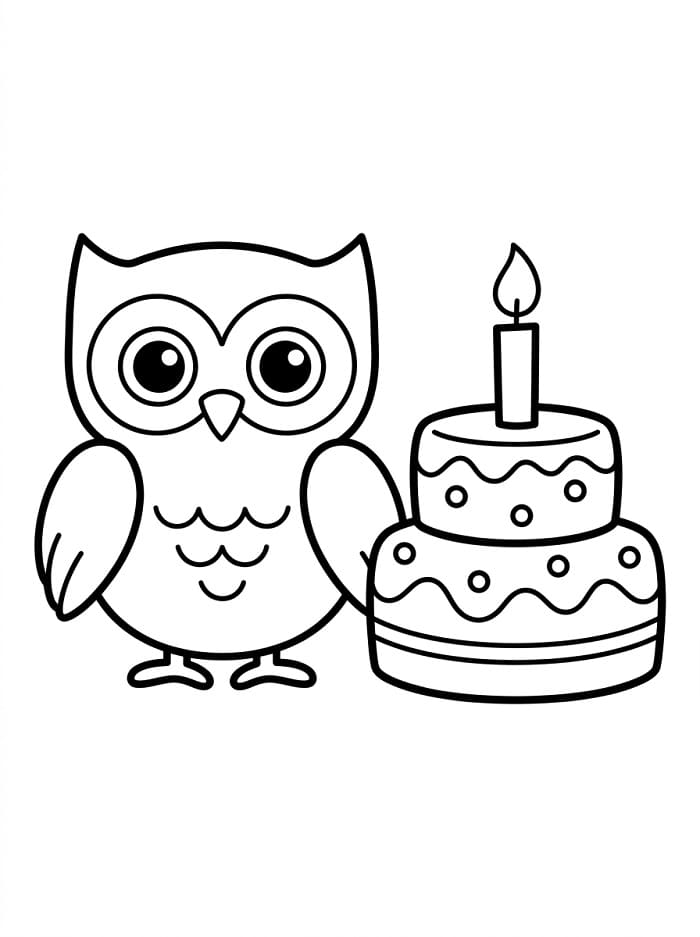 Sehr Süßer Geburtstag ausmalbilder