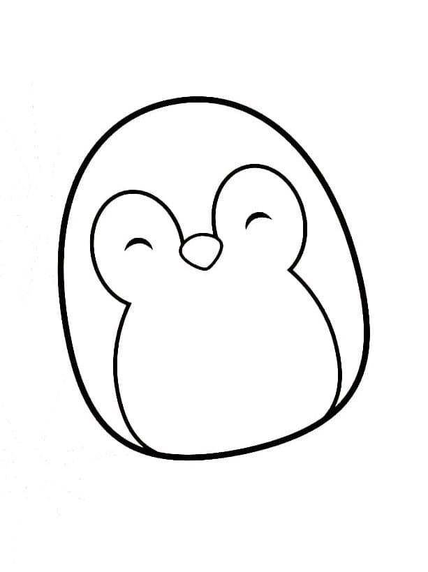 Simple Squishmallows ausmalbilder