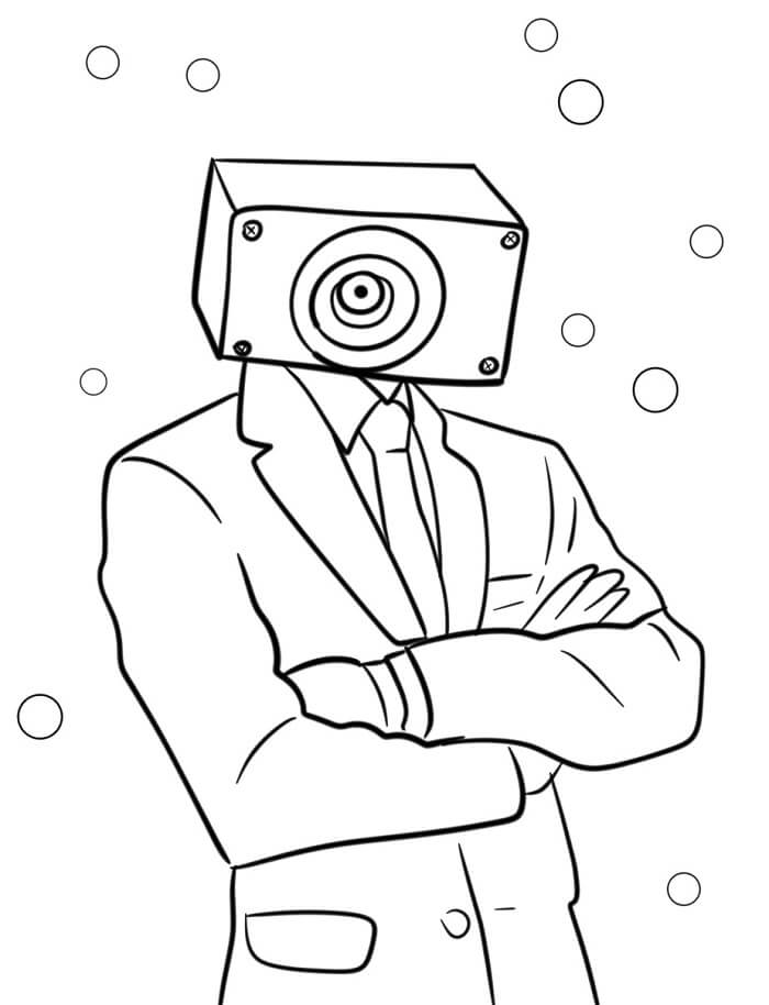 Skibidi Toilet (4) ausmalbilder