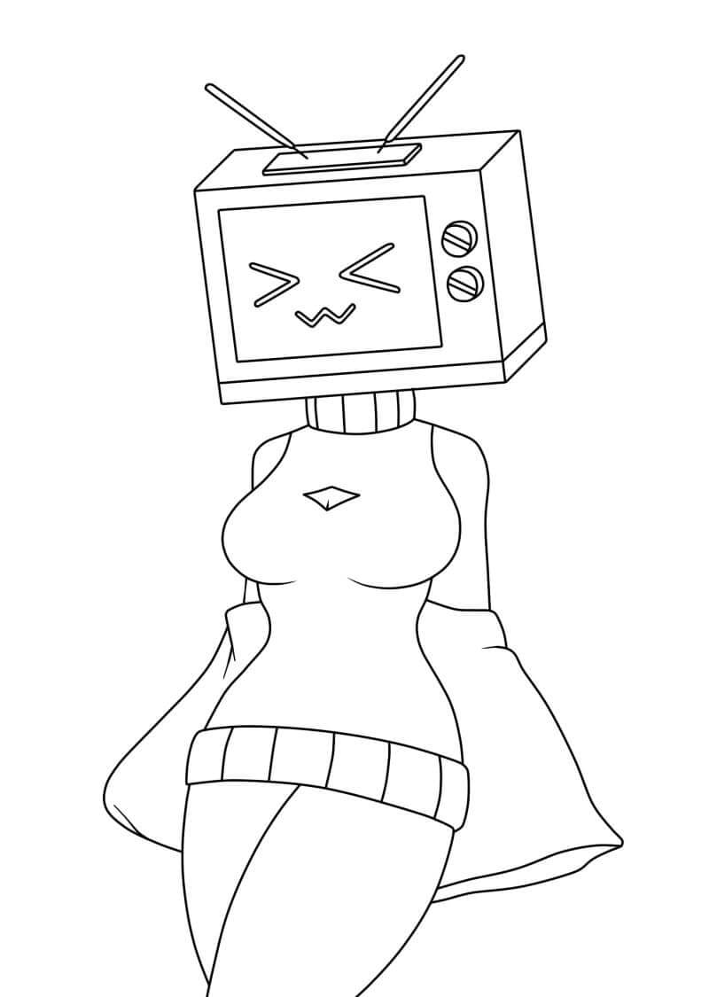 Skibidi Toilet (6) ausmalbilder