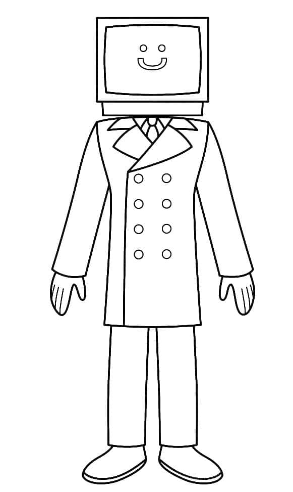 Skibidi Toilet ausmalbilder