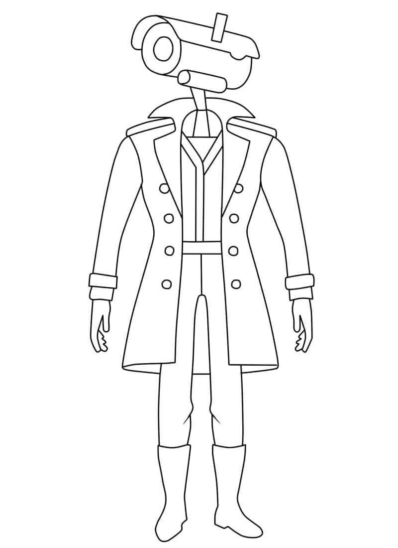 Skibidi Toilet Für Kinder ausmalbilder