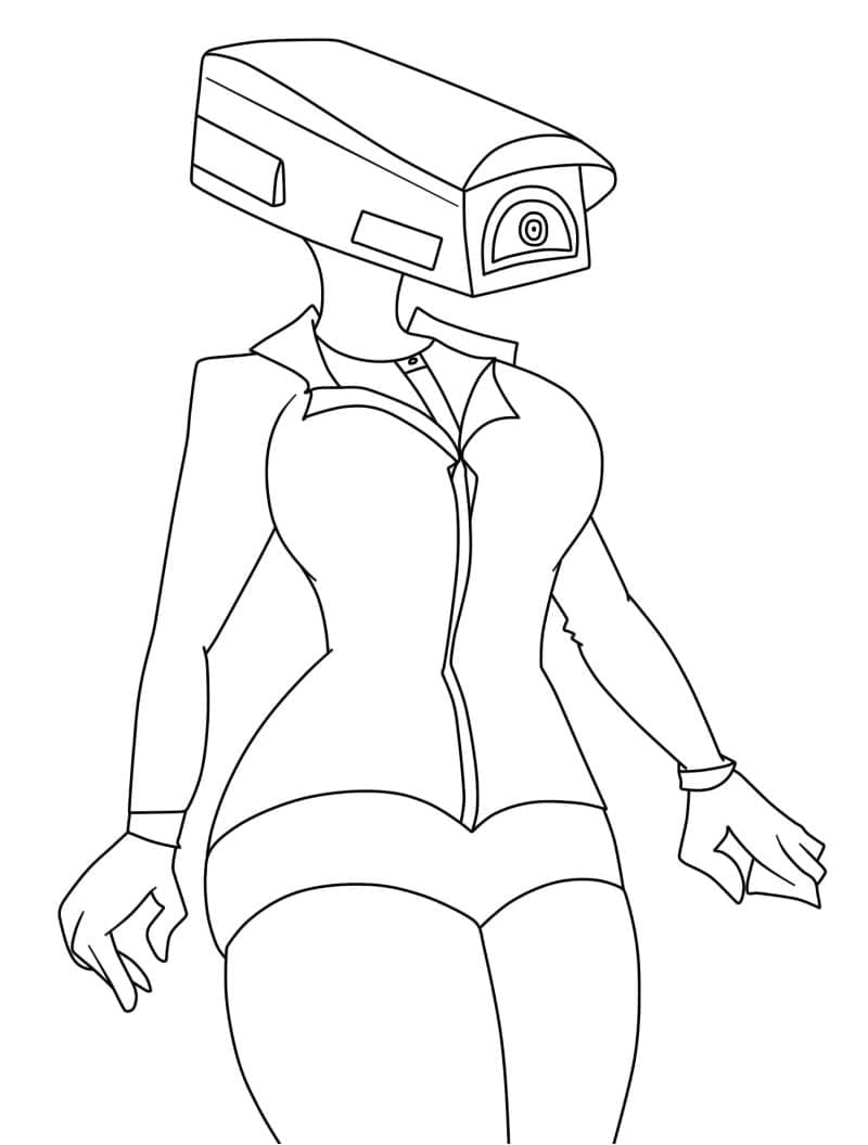 Skibidi Toilet Für Kostenlos ausmalbilder