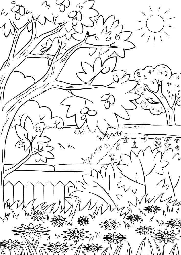 Sommer 1 ausmalbilder