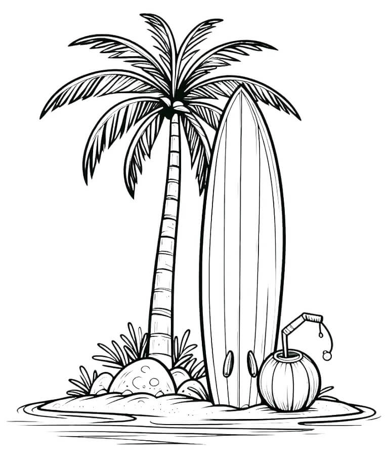 Sommer kostenlos für Kinder ausmalbilder