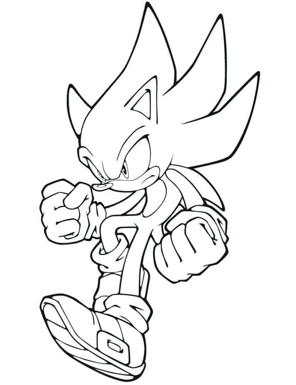 Sonic Kostenlos Für Kinder ausmalbilder