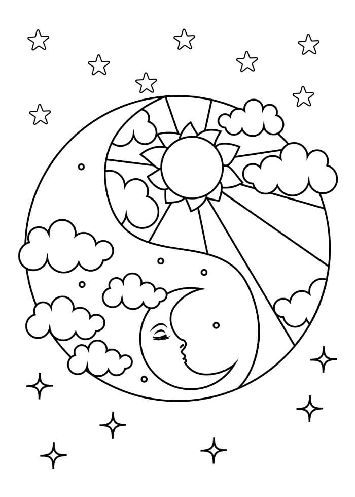 Sonne Bild ausmalbilder