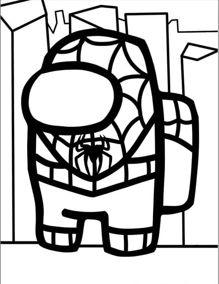 Spiderman für 6-jährige Kinder ausmalbilder