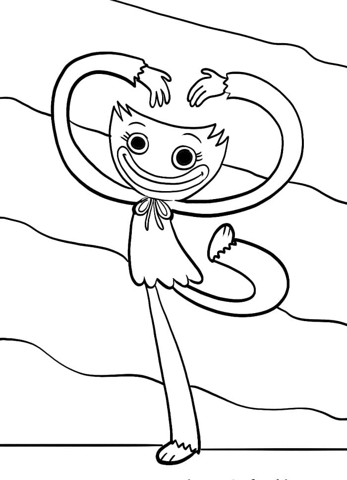 Spiel Poppy Playtime ausmalbilder