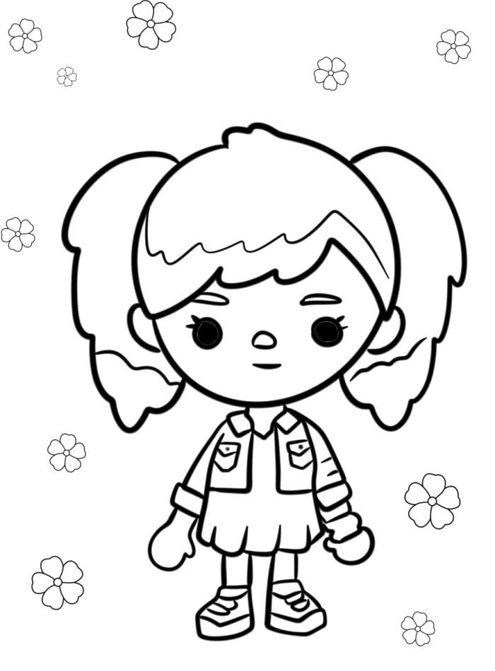 Spiel Toca Boca ausmalbilder