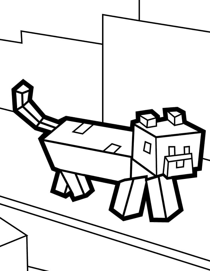 Spiele Minecraft ausmalbilder