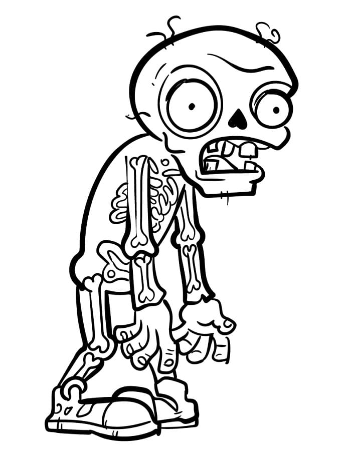 Spiele Pflanzen gegen Zombies ausmalbilder