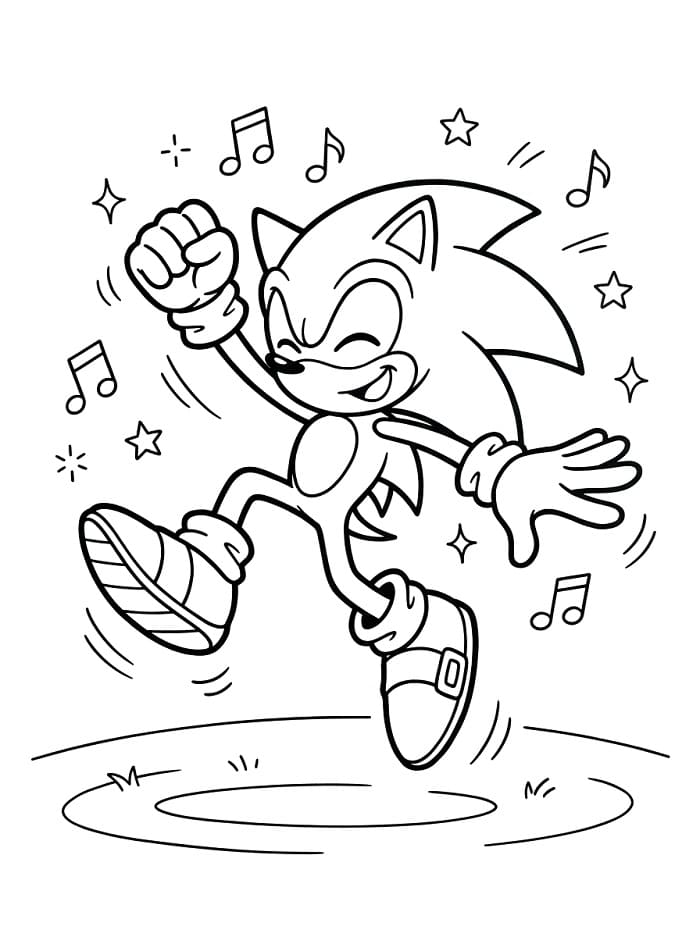 Spiele Sonic ausmalbilder