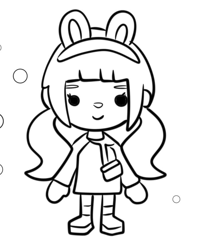 Spiele Toca Boca ausmalbilder