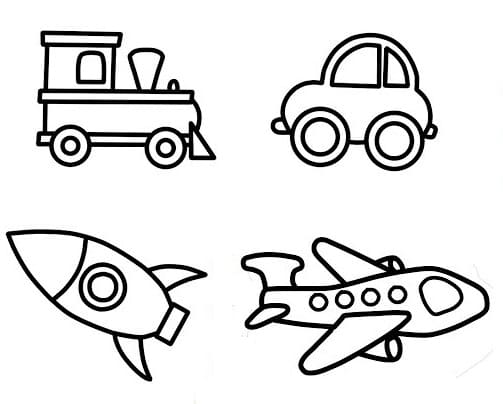 Spielzeug Für Kinder Gratis ausmalbilder