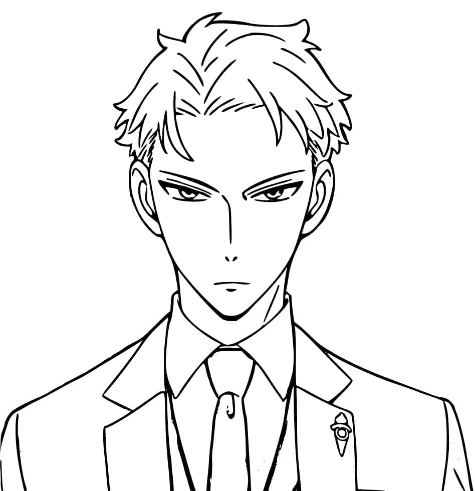 Spy x Family Bild zum Drucken ausmalbilder