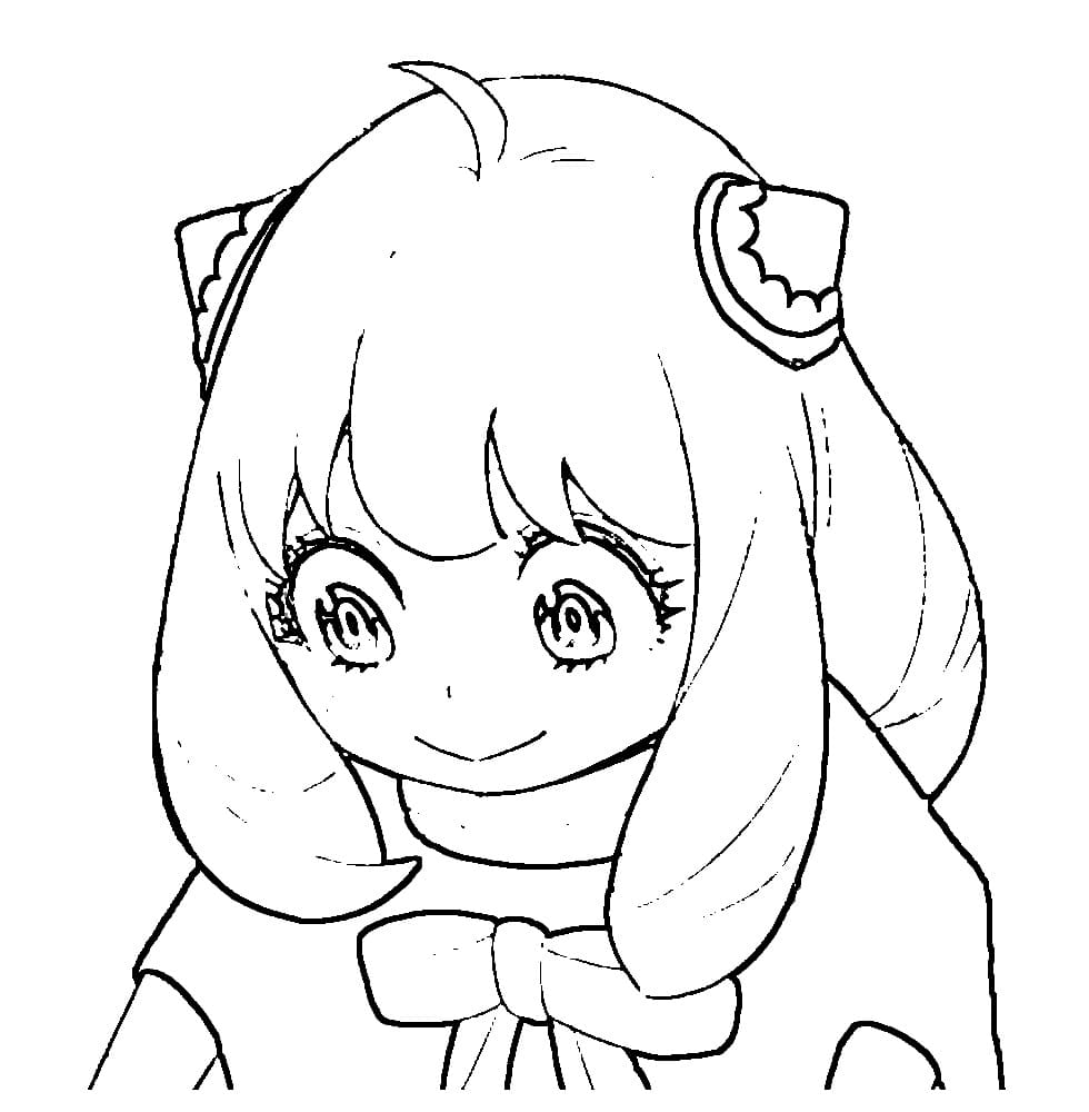 Spy x Family Malvorlage für Kinder ausmalbilder