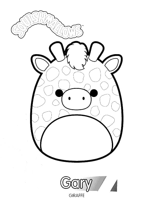 Squishmallows Druckbar ausmalbilder