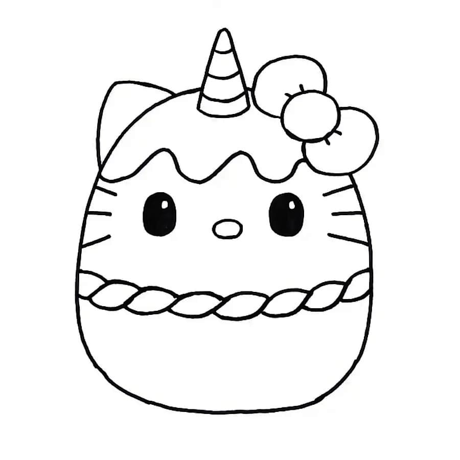 Squishmallows Für 2-Jährige Kinder ausmalbilder