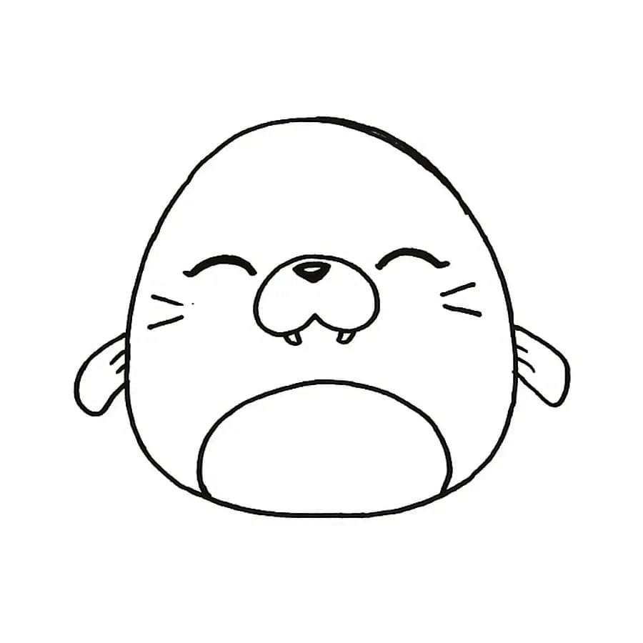 Squishmallows Für 3-Jährige Kinder ausmalbilder