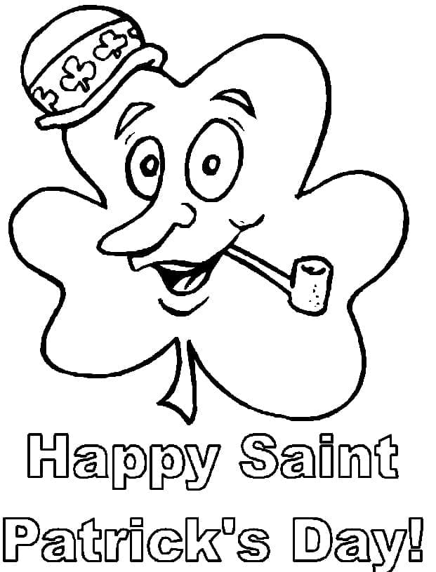 St. Patrick's Day Für 3-Jährige Kinder ausmalbilder