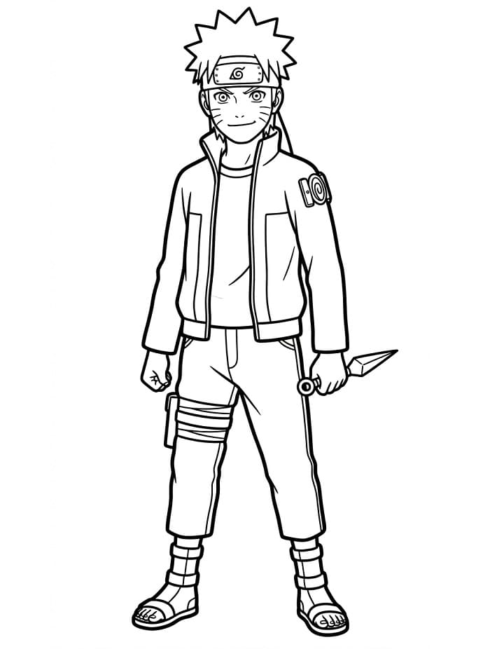 Starker Naruto ausmalbilder