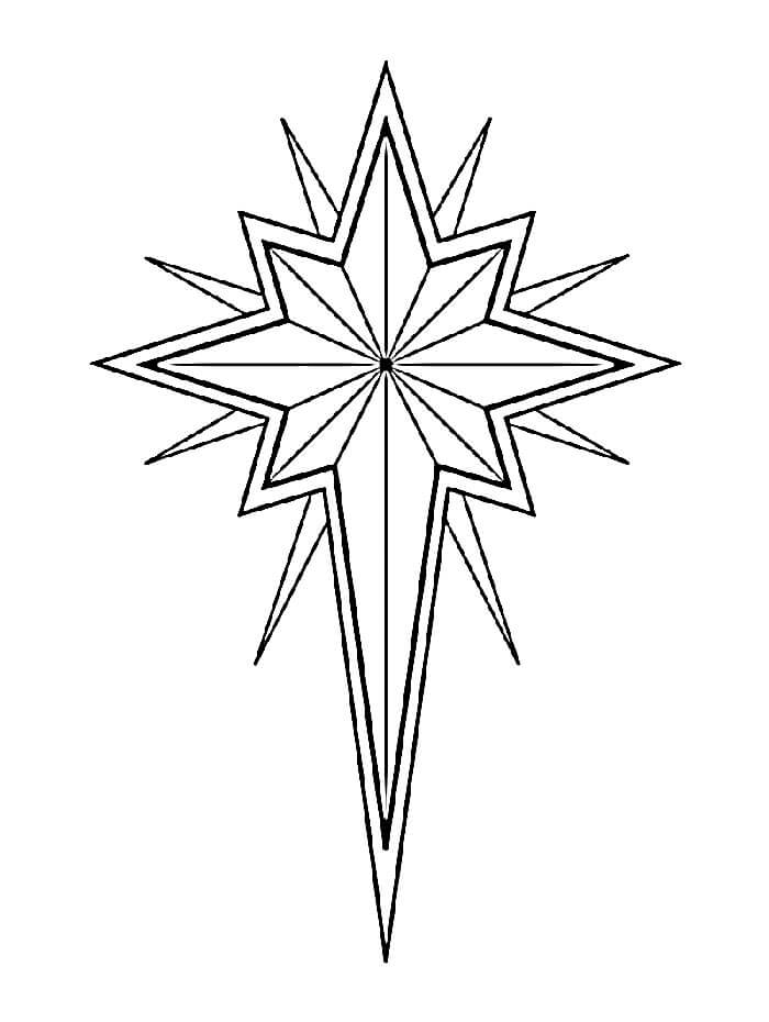 Stern Bild Frei ausmalbilder