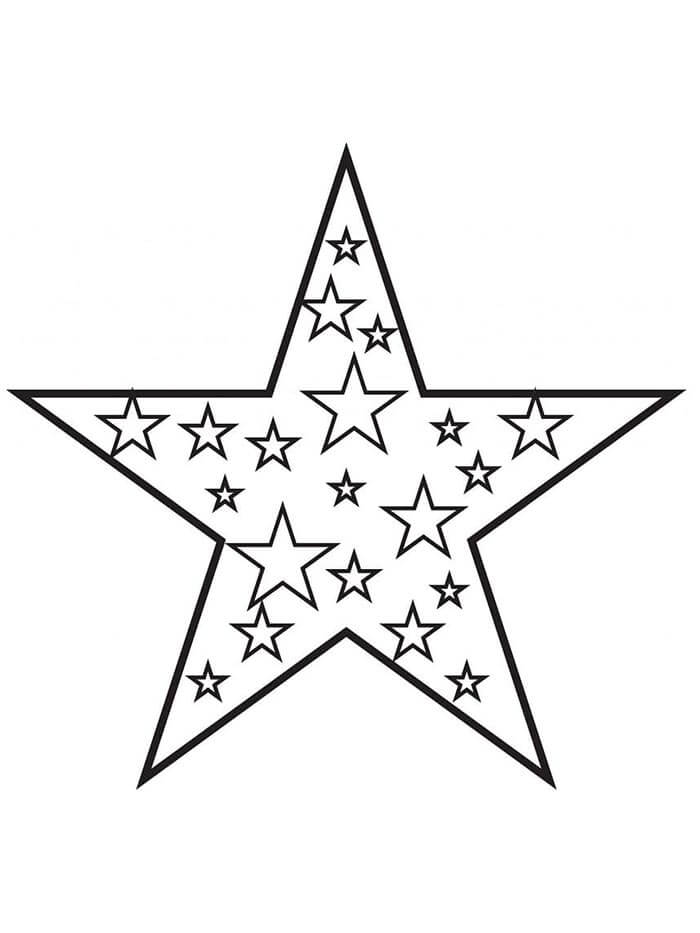 Stern Bild Kostenlos ausmalbilder