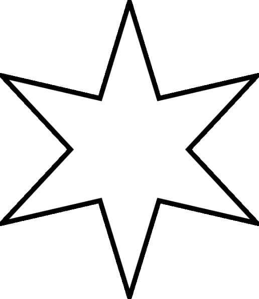 Stern Druckbar Frei ausmalbilder