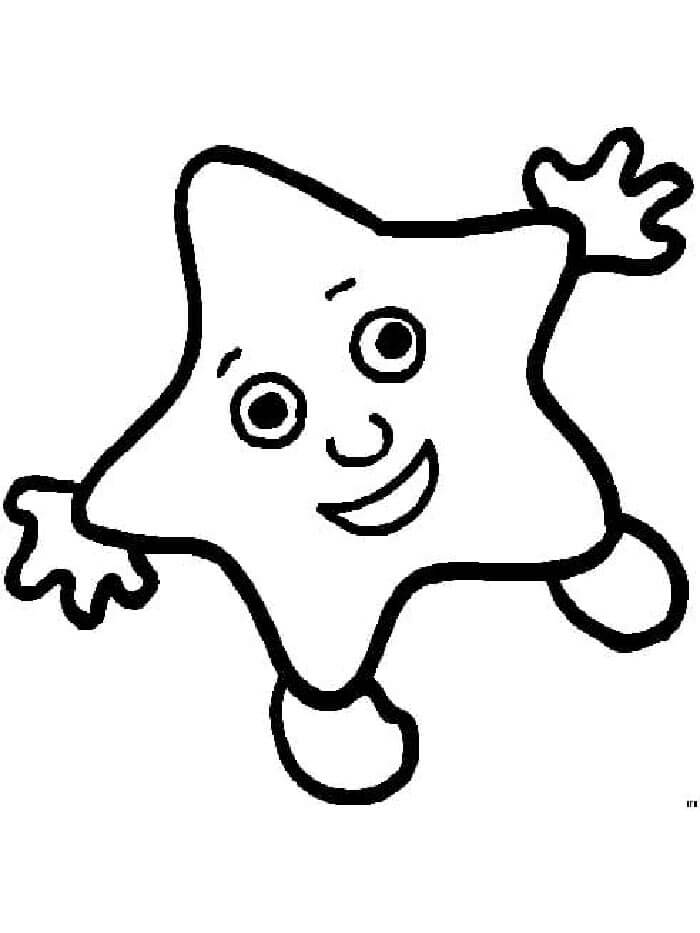 Stern Für 3-Jährige Kinder ausmalbilder