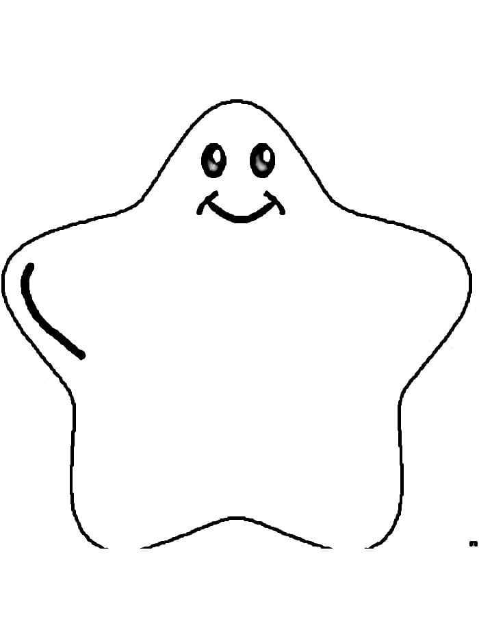 Stern Kostenlos Druckbar ausmalbilder