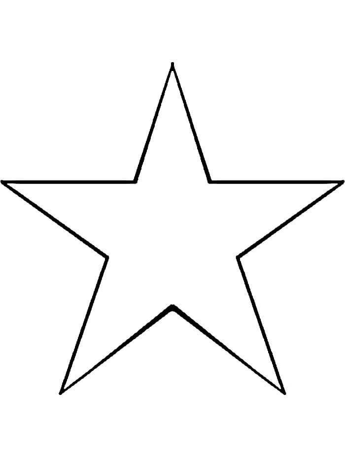Stern Kostenlos Für Kinder ausmalbilder