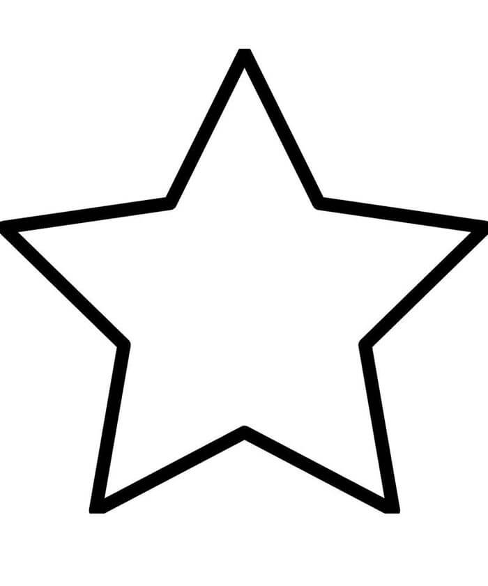 Stern Zum Drucken Gratis ausmalbilder