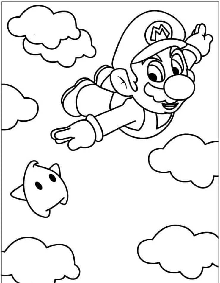 Super Mario ausmalbilder