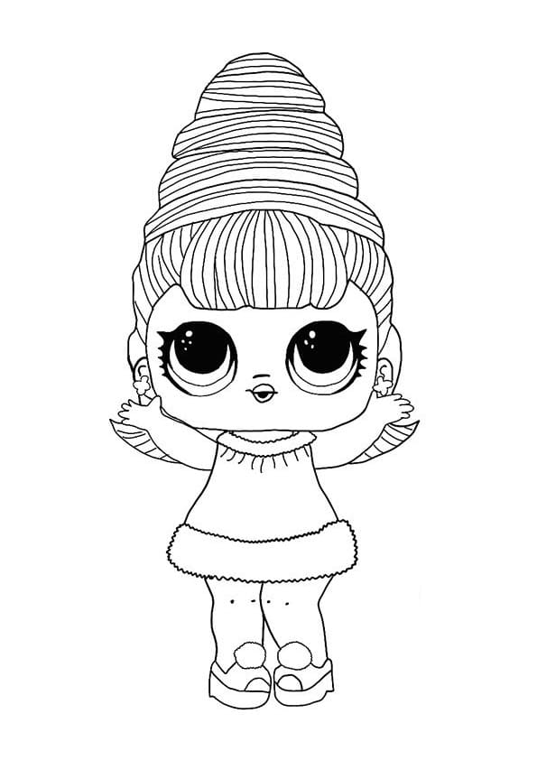 Supreme Queen di LOL Surprise ausmalbilder
