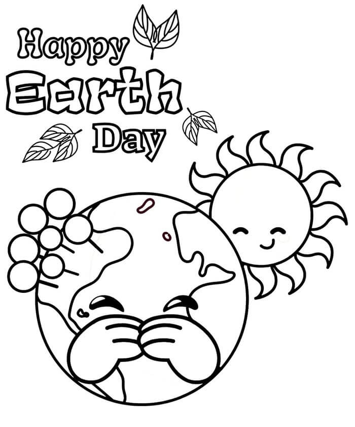 Tag der Erde Bild Frei ausmalbilder