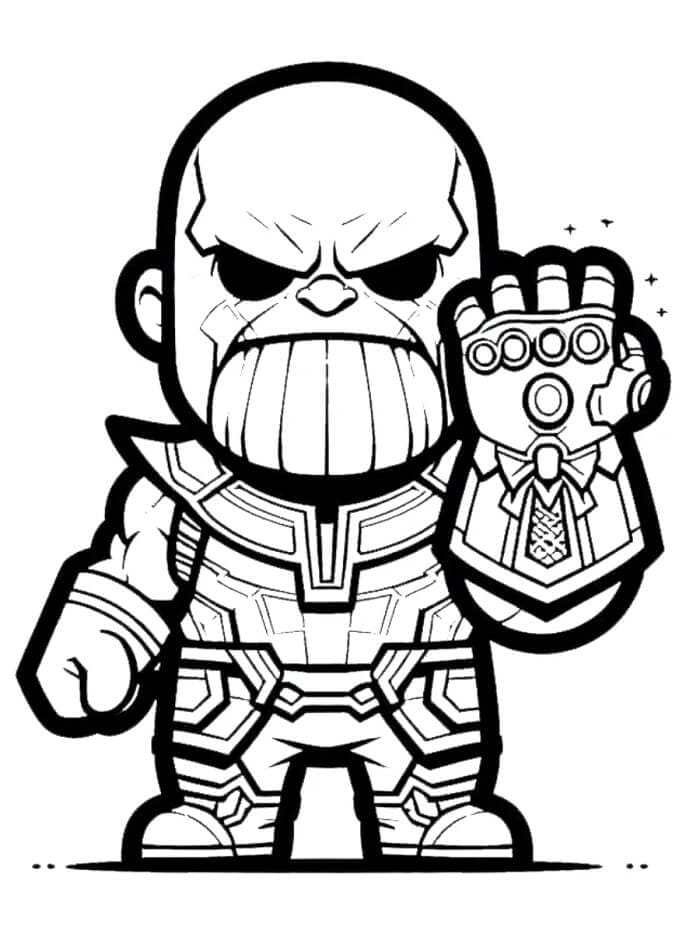 Thanos (1) ausmalbilder