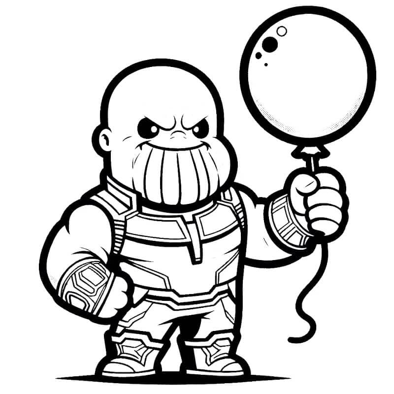 Thanos (2) ausmalbilder