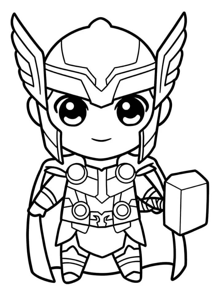 Thor druckfertig ausmalbilder