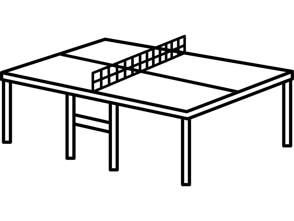 Tischtennis (39) ausmalbilder