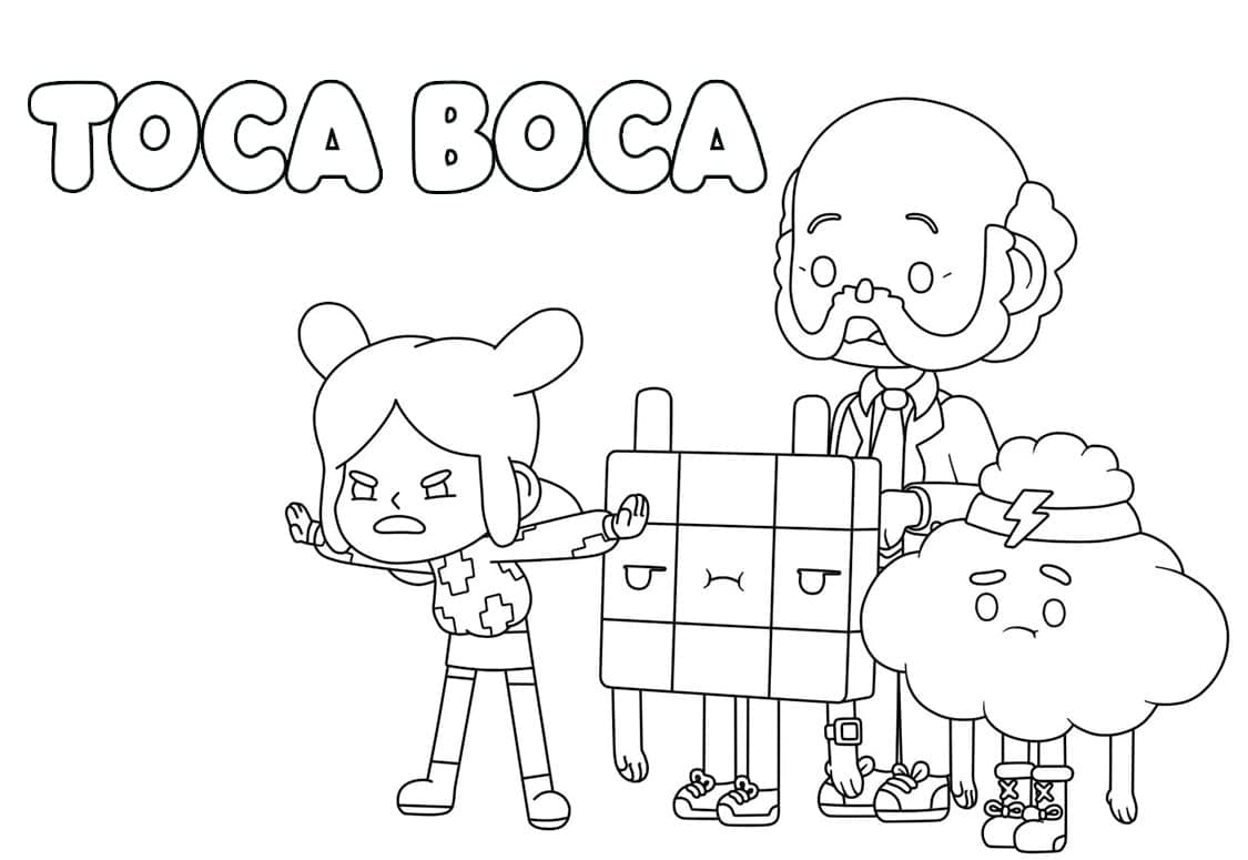 Toca Boca (1) ausmalbilder