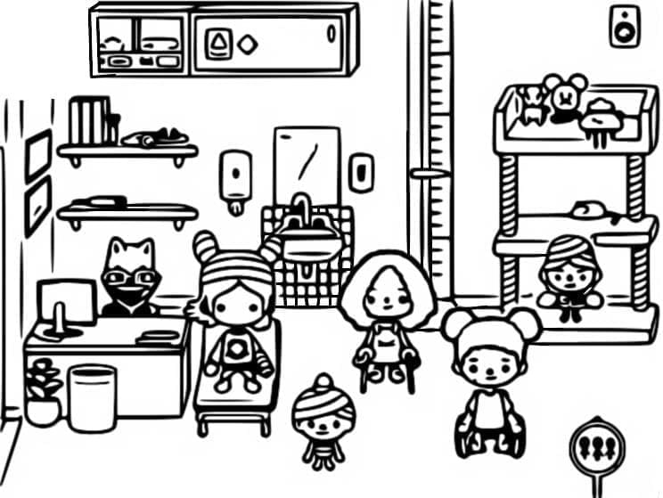 Toca Boca (7) ausmalbilder