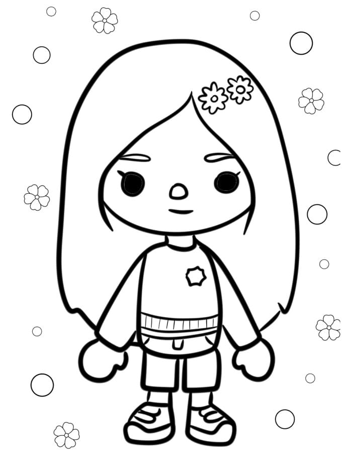 Toca Boca World ausmalbilder