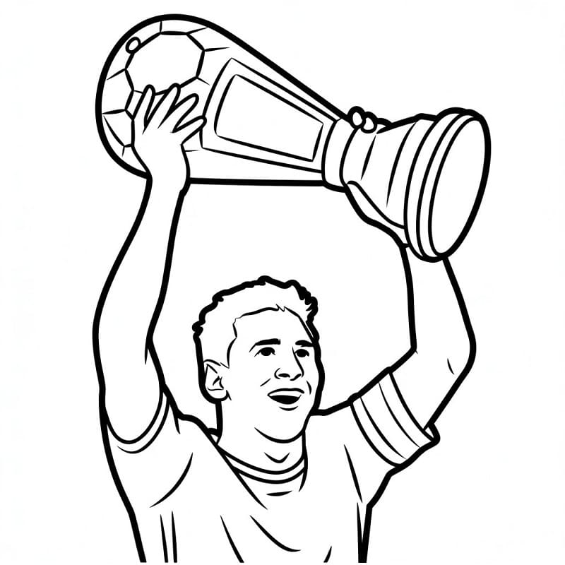 Toller Lionel Messi ausmalbilder